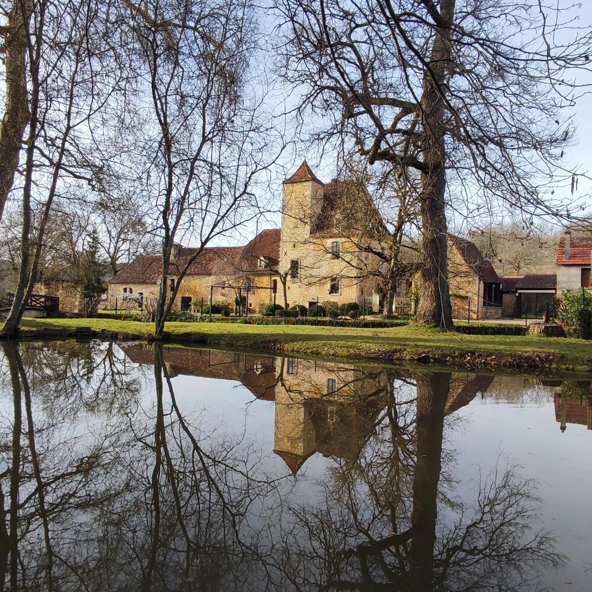 Bed and Breakfast Manoir La Barriere - Lot Le Vigan  Exterior foto